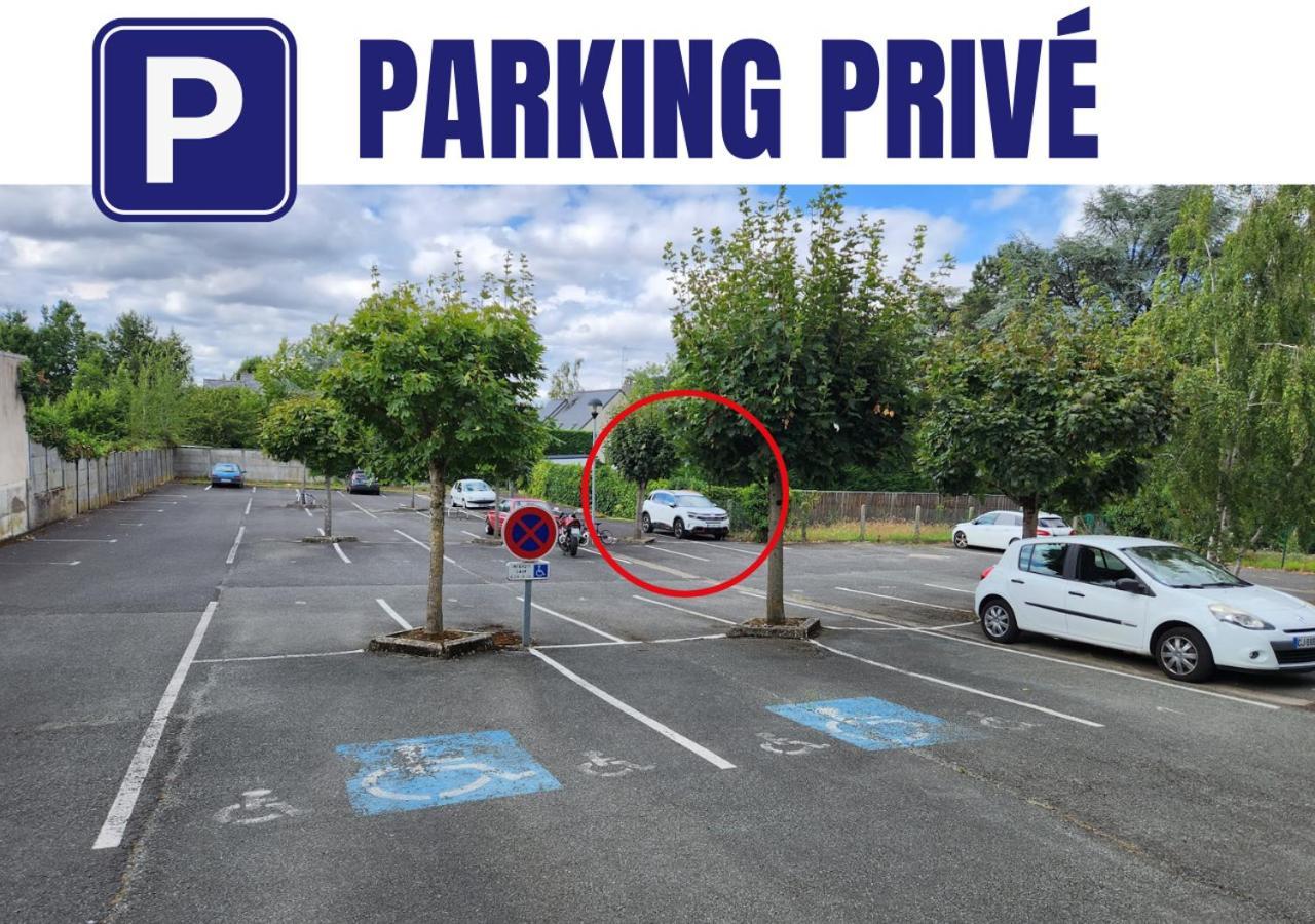 'Les Tropiques' - Parking Prive - Balcon - Tout Confort Joué-lés-Tours Eksteriør bilde