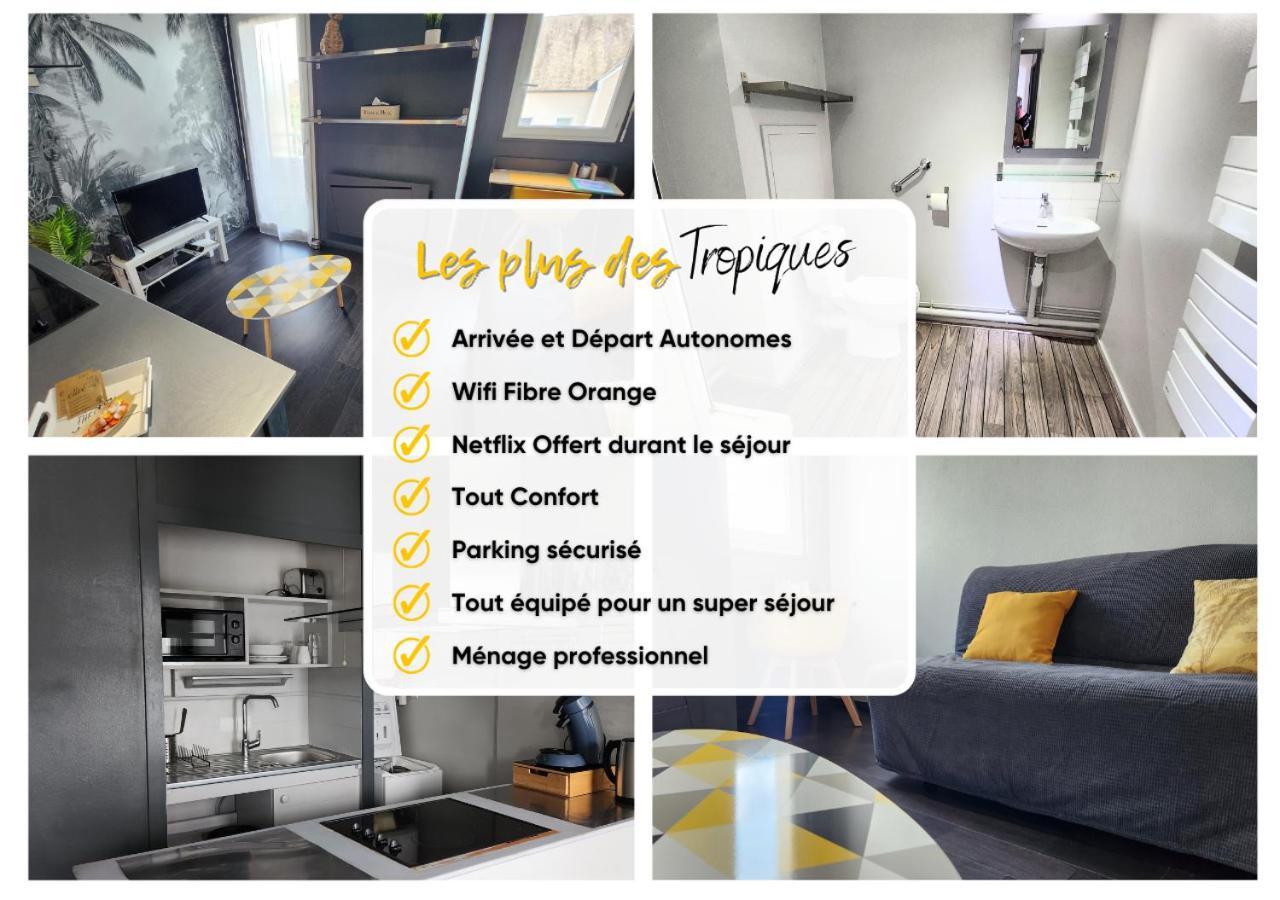 'Les Tropiques' - Parking Prive - Balcon - Tout Confort Joué-lés-Tours Eksteriør bilde